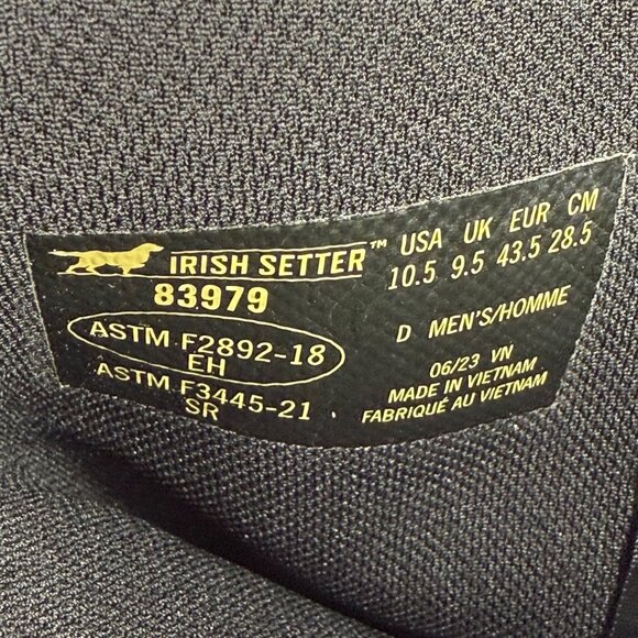 NEW Irish Setter Red Wing 83979 Kittson Soft Sq Toe Cowboy Work Boots Mens 10EE - Picture 13 of 13